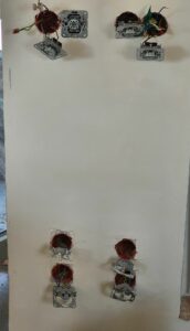 Schalter und Steckdosen hängen herab
